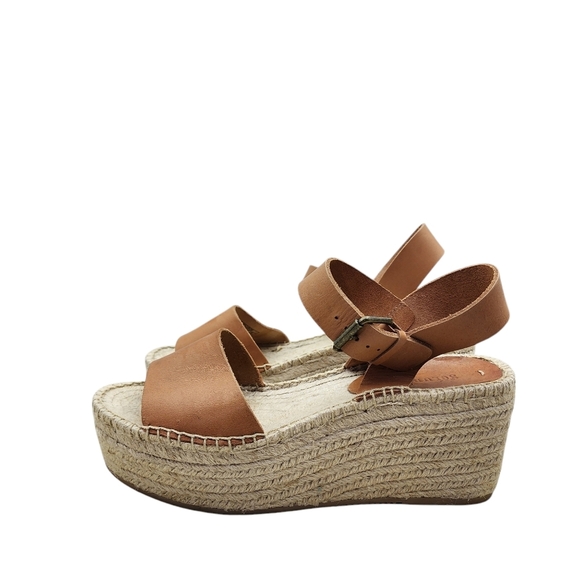 Soludos Shoes - Soludos Women's Minorca Platform Espadrille Leather Sandals - 10